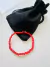 Pulseira Cristal Vermelho