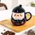 TAZA CON TAPA PAPA NOEL - Sala de los Menesteres