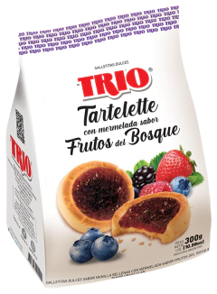 Trio Tartelette Frutos del Bosque