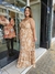 Vestido Karine Estampado Nude - comprar online