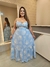 Vestido Karine Estampado Azul