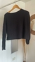 SWETER NEGRO MORLEY CON BOT MANGAS