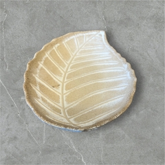 Centro de mesa hoja de madera