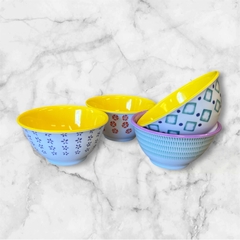 Bowls de melamina coloridos . Por unidad . 1210