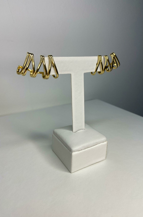 Brinco Ear Cuff Fios Lisos