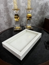 The White Glass Tray