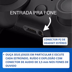 Controle Para Ps4 DualShock Manete Sem Fio com Nfe - TECHSELLER