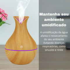 Umidificador De Ar Aromatizador Purificador Portátil Led Rgb - TECHSELLER