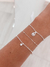 Pulseira Gota Cravejado Ponto de Luz Cristal - loja online