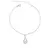 Pulseira Gota Cravejado Ponto de Luz Cristal - comprar online