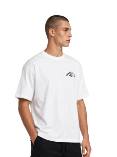 T-shirt thanks nice - BRANCO/PTO
