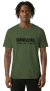 T-shirt harvore branding verde militar
