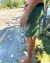 Bermuda agua thanks superlight verde militar - comprar online