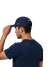 Bone thanks five panel log . marinho - loja online