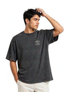 T-shirt thanks nice - STONE PRETA/BCO