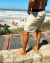 Bermuda agua thanks superlight khaki - comprar online