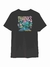 T-shirt thanks mushroad • preto