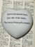 Coração Porcelana (Frase) - comprar online