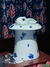 Vaso Cartola Coelho Floral Azul