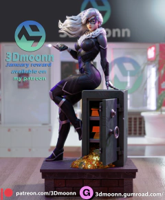 Black Cat - Spiderman en internet