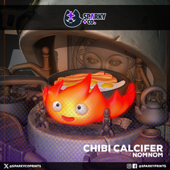 Chibi Calcifer - Howl's Moving Castle