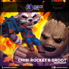 Chibi Rocket - Guardians of the Galaxy