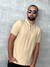 CAMISA POLO OGOCHI ESSENCIAL SLIM BEGE