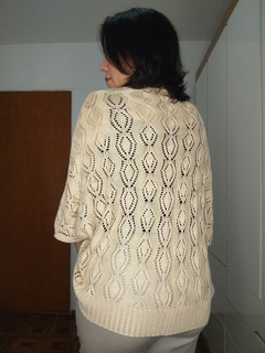 Cardigan Crochê - Loja online de Myrosa Estilo e Acessórios