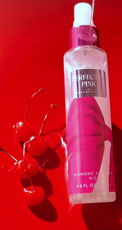 Body Splash Perfect in Pink Diamond Shimmer Bath & Body Works na internet