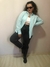 Camisa Social Verde Água Gregoria | Baumgarten - Coline Brechó | Moda Circular