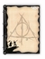 Refil de Fichário Relíquias da Morte - Harry Potter