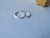 Argollas labradas de Acero blanco. Distintas medidas. - comprar online