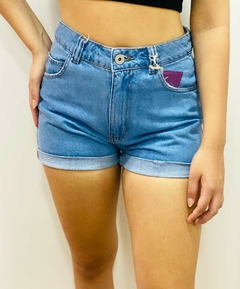 short mom c/ barra