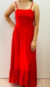 vestido longo liso