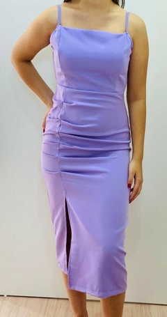 vestido midi alfaiataria na internet
