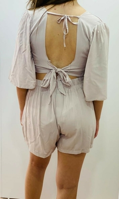 conjunto blusa e short saia - comprar online