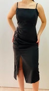 vestido midi alfaiataria
