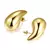 Aros gota chunky - comprar online