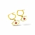 Argollas ojos rojos - comprar online