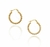 Aros argolla con bolitas - comprar online