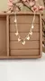 Choker Pingentes de Corações CL99