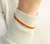 Pulseira Ouro com Laranja 67mm