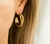 Brinco de Argola Dupla Ouro 30mm - comprar online