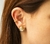 Piercing Fake Ouro com Strass 14mm