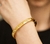 Pulseira Clássica Ouro Com Strass 68mm - comprar online