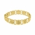 Pulseira Dez Mandamentos Ouro 68mm