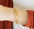 Pulseira Nó Ouro 70mm - comprar online