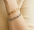 Pulseira Olho Grego Ouro com Strass 66mm na internet