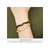 Pulseira Onda Ouro com Preto 68mm na internet