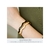 Pulseira Onda Ouro com Preto 68mm - comprar online
